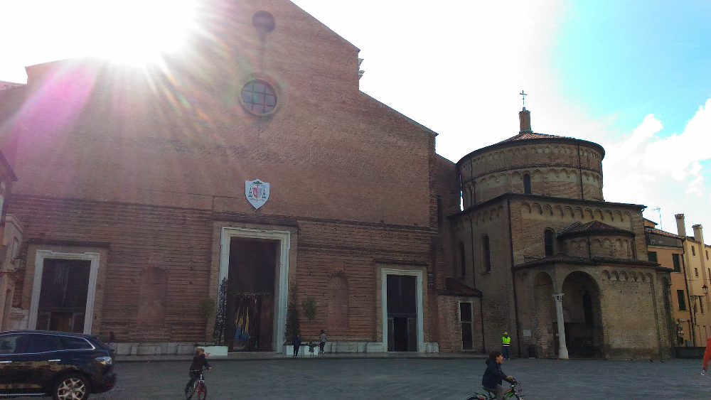 rebuilt church padova