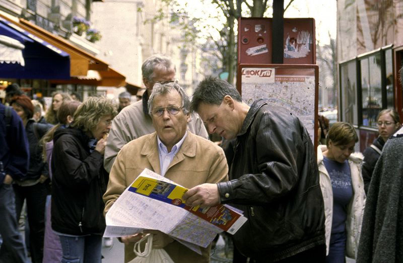 tourist in Paris
