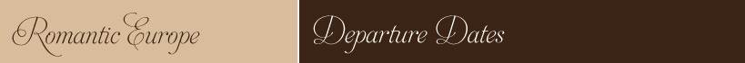 Departure Dates